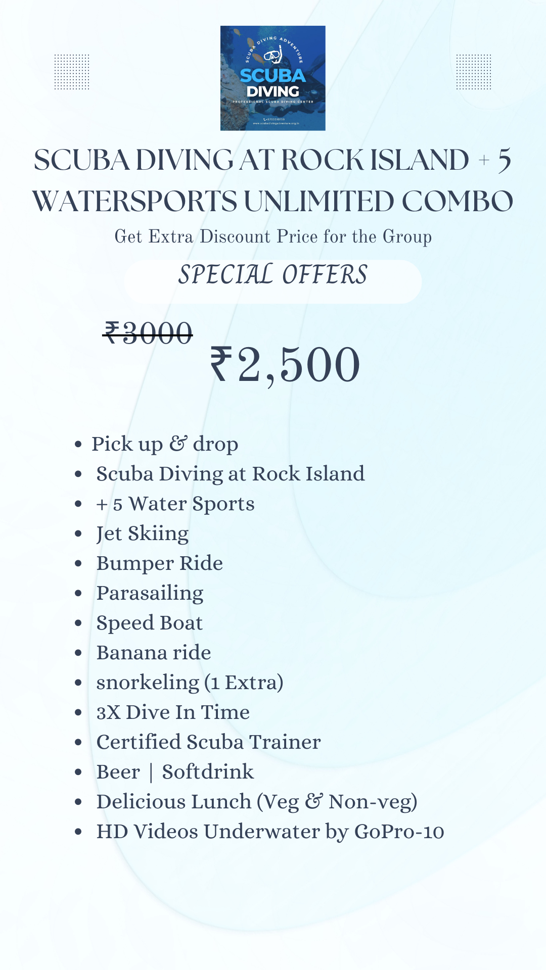 best scuba diving in goa